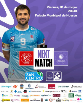 Última bala en Huesca: el SANICENTRO Balonmano Guadalajara se aferra al milagro de la permanencia