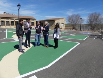 Pozo de Guadalajara estrena un circuito infantil de Seguridad Vial diseñado por la DGT
