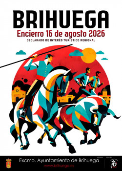 Rubén Lucas gana el XIII Concurso de Carteles del Encierro de Brihuega con la obra “Líneas”