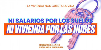 El Sindicato de Inquilinas convoca una manifestación en Guadalajara el 23 de mayo por el acceso a la vivienda