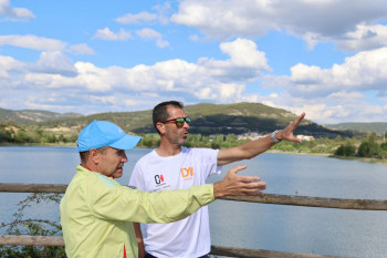 Pareja recupera su Triatlón con el impulso del campeón paralímpico Dani Molina