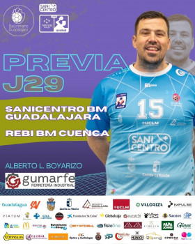 El SANICENTRO BM Guadalajara se despide este viernes del David Santamaría entre emociones, despedidas y un último derbi regional