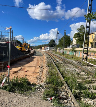 Cogolludo reclama que las obras del tren Madrid-Zaragoza mejoren también el servicio de viajeros