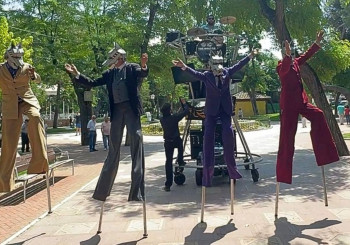 El Festival Callejea llenó la ciudad de acrobacias, risas y emoción
