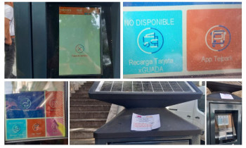 Imposible recargar la tarjeta XGUada en muchos de los nuevos parquímetros