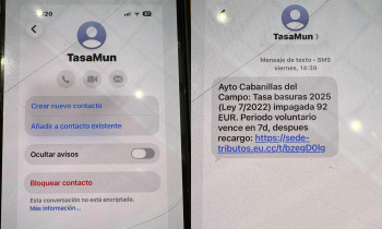 Cabanillas alerta de un intento de fraude por phising con tasas municipales