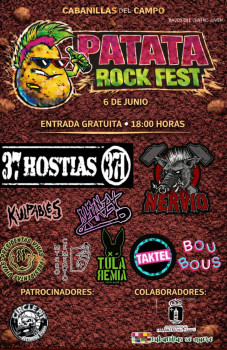 Cabanillas celebra la VII edición del 'Patata Rock Fest'