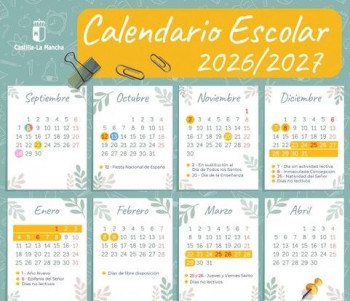 El nuevo curso escolar arrancará el 8 de septiembre 