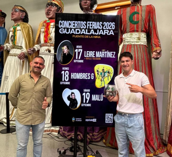 Leire Martínez y Guille Toledano cierran el cartel de las Ferias y Fiestas 2026