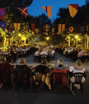 Jadraque celebró por todo lo alto la XXXVI Cena Medieval de San Juan 