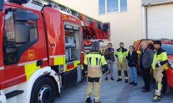 Los bomberos del CEIS Guadalajara estrenan vehículos