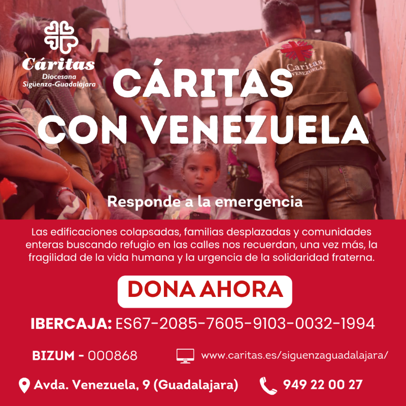 Fuente: Cáritas Diocesana Sigüenza-Guadalajara 