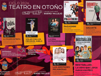 Este otoño Guadalajara disfrutará de grandes nombres del teatro español