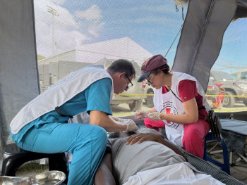 Cruz Roja despliega una clínica de emergencia en Venezuela con personal especializado de España