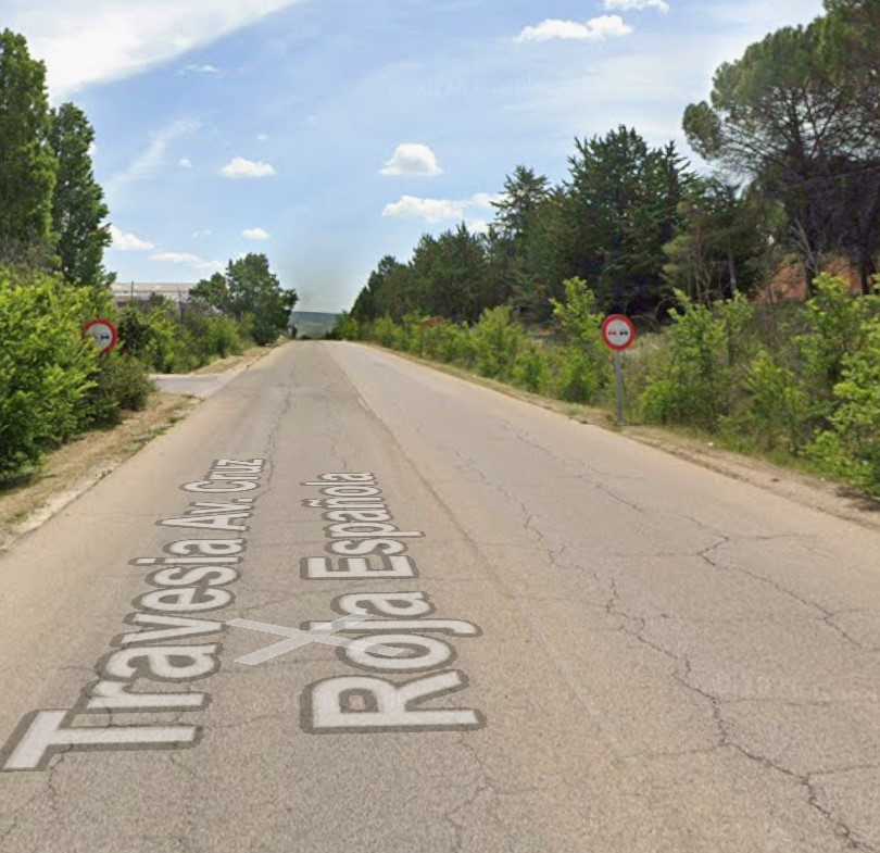 Imagen: El suceso se producía en la Travesía Cruz Roja Española de Cuenca / Google Maps