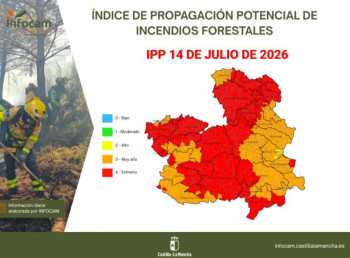 Guadalajara amanece en riesgo extremo en propagación de incendios forestales