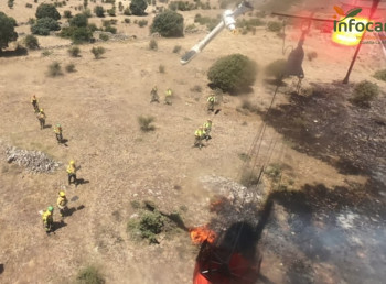 Extinguido el incendio de Sienes