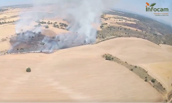 Controlado el incendio de Budia