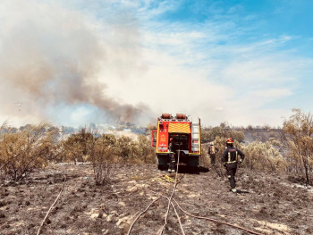 Suben a 13.000 las hectáreas calcinadas en la Sierra Norte