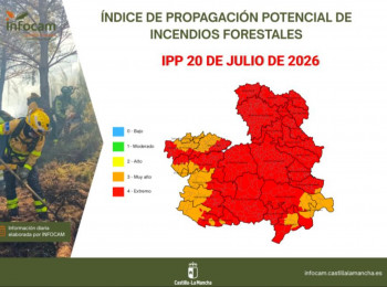 Guadalajara amanece en nivel extremo en propagación de incendios forestales