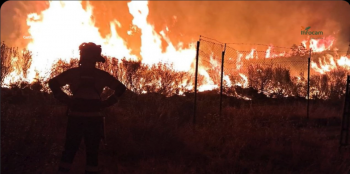 CCOO ofrece asesoramiento laboral a los afectados por el incendio de la Sierra Norte