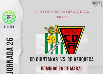El CD Azuqueca afronta un nuevo reto de altura frente al CD Quintanar del Rey