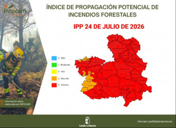 Guadalajara amanece en nivel extremo de propagación de indendios forestales