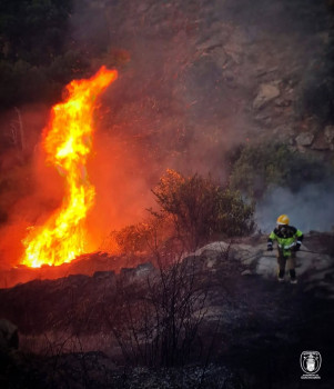 El incendio de La Mierla desciende a Nivel 1