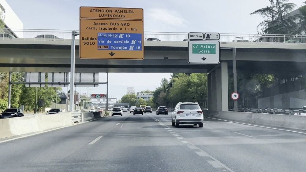 Imagen: DGT/Comunidad de Madrid