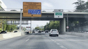 El nuevo carril Bus-VAO de la A-2 entra en fase de pruebas