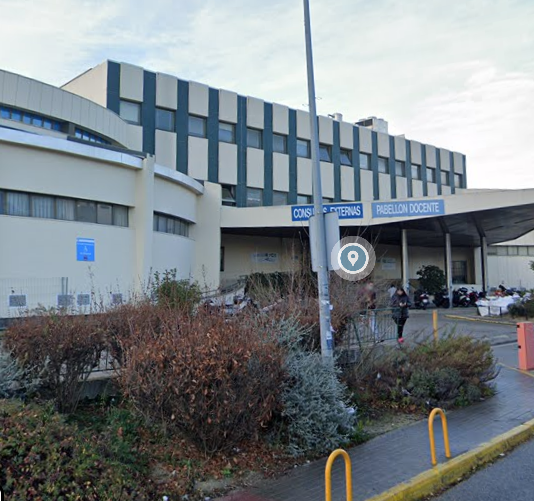 Imagen: El hombre ha sido trasladado al Hospital Ramón y Cajal de Madrid / Google Maps