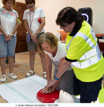 Puebla de Valles realizar un taller de reanimación cardiopulmonar 