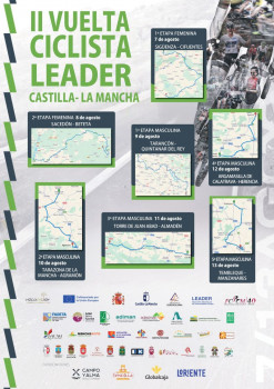 Sigüenza da el pistoletazo de salida a la II Vuelta Ciclista Castilla-La Mancha LEADER