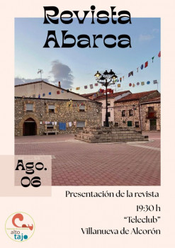 Villanueva de Alcorón acoge la presentación del número 8 de la revista Abarca