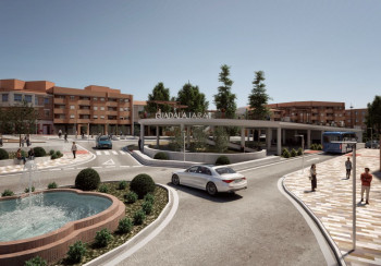 El proyecto faraónico de Guarinos para 'humanizar' el entorno de La Antigua: una gran plataforma de hormigón y tala de más 100 árboles