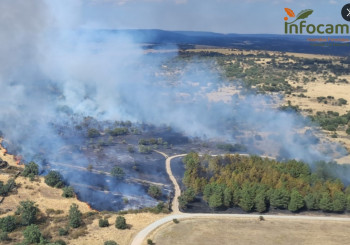 Declarado a Nivel 1 un incendio en Riofrío del Llano