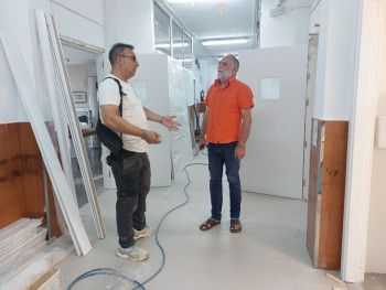 El Centro de Educación Especial "Pedro Solís" sufre un lavado de cara durante el verano