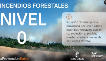 El incendio de Galápagos desciende a Nivel 0