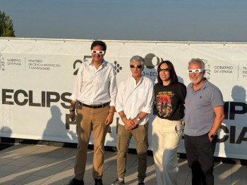 Antonio Román exige al Gobierno que explique cuánto costó el acto del eclipse en Yebes "con catering, barra libre y concierto"