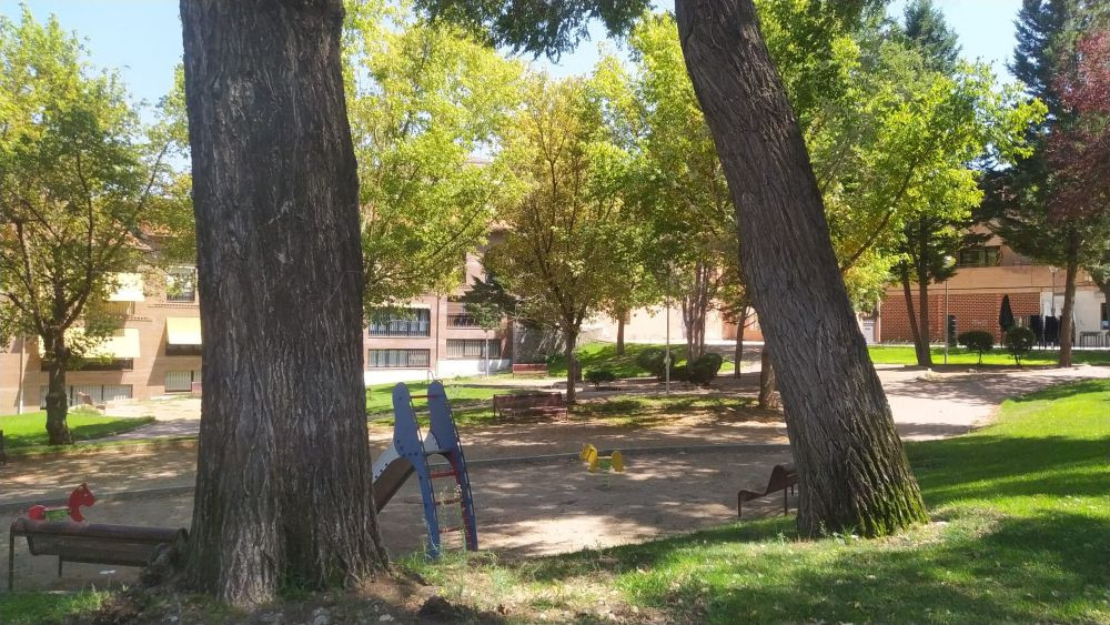 Parque de Sor María Lovelle en la actualidad//Imagen: El Decano de Guadalajara.
