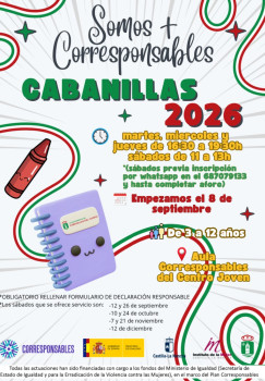 Regresa a Cabanillas la ludoteca del programa 'Somos + Corresponsables'