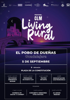 El Gobierno regional cierra en El Pobo de Dueñas el recorrido provincial del Festival Living Rural 