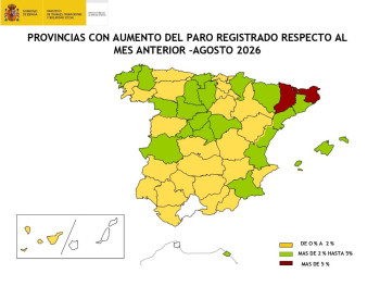 Guadalajara encabeza la subida del paro en Castilla-La Mancha