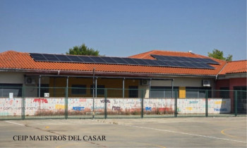 Culmina la climatización de los colegios El Coto y Maestros del Casar 