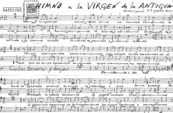 El Archivo Municipal dedica su documento extraordinario de septiembre al Himno de la Virgen de la Antigua