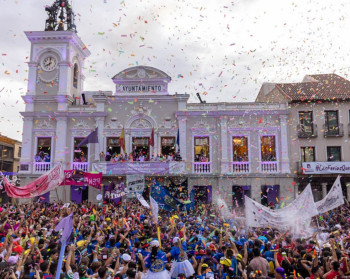 'Escopitos' da el pistoletazo de salida a las Ferias y Fiestas de Guadalajara con el Chupinazo