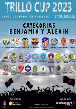 Más de 500 pequeños futbolistas se juegan la Trillo Cup 2023 este fin de semana en El Robledal