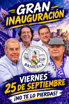 Brihuega se hace más blanca: nace una de las peñas madridistas más numerosas de España
