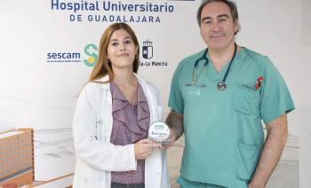 El Hospital de Guadalajara recibe el premio a la Mejor Comunicación en la XXIX Reunión Anual de la Sociedad de Pediatría de Madrid y CLM 