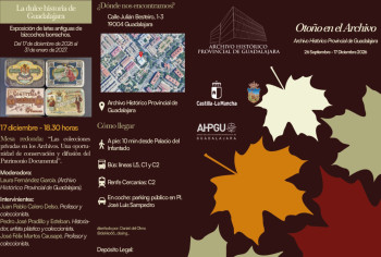 El Archivo Histórico Provincial de Guadalajara celebra el ciclo 'Otoño en el Archivo'